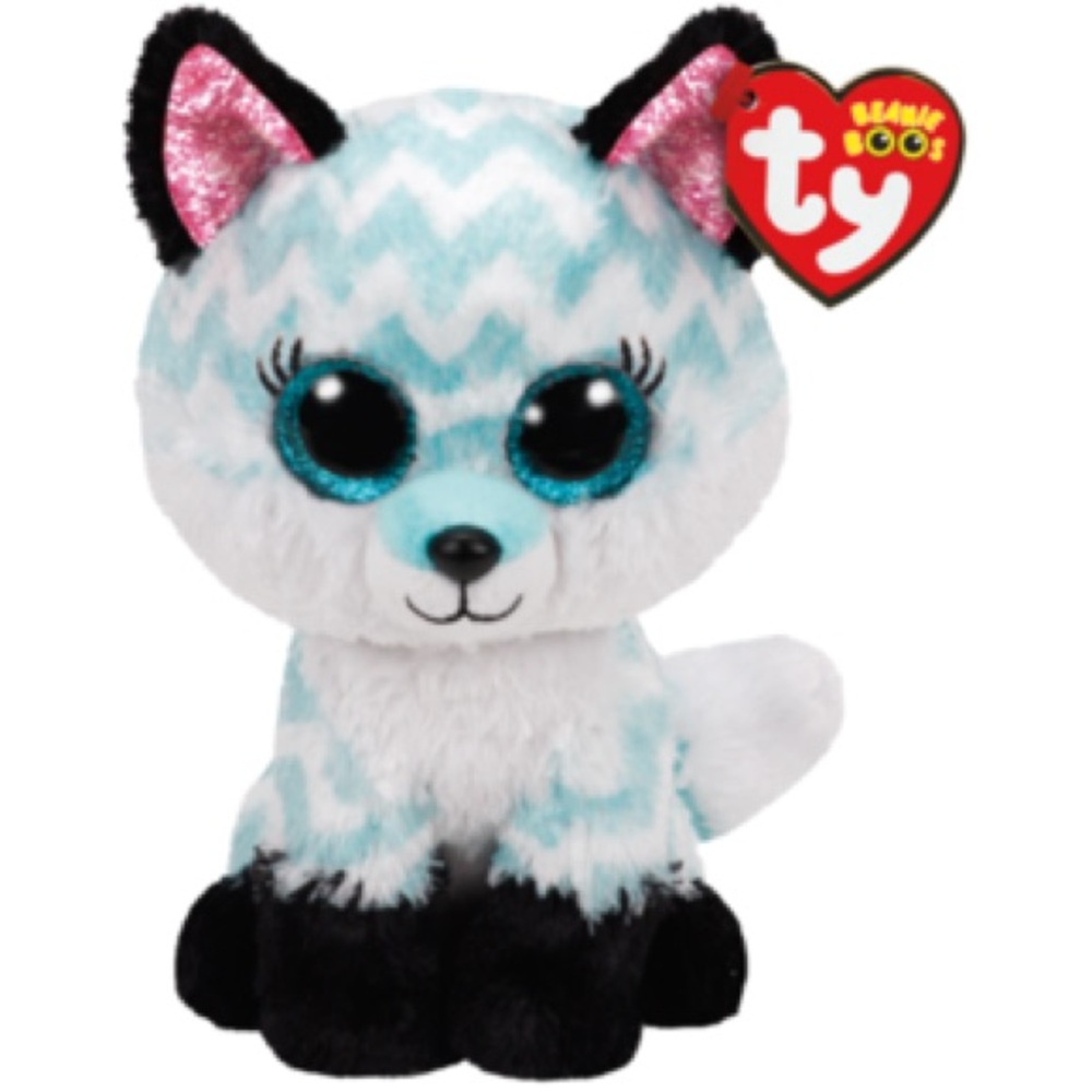 Ty Atlas Fox Beanie Boos Plush 10” 💜 BOGO